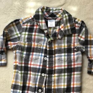 Gymboree flannel shirt! Perfect for fall pics!